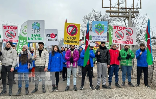 Xankəndi yolundakı aksiya 51 gündür davam edir - FOTO