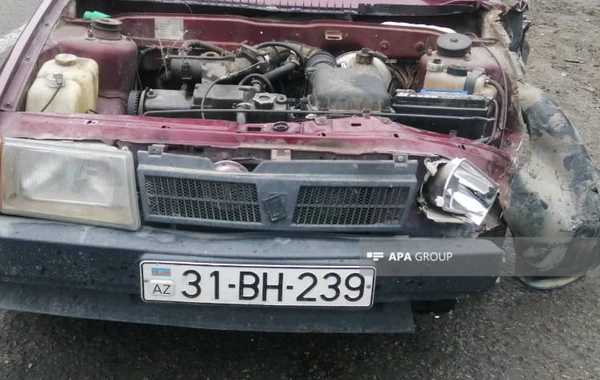 Azərbaycanda qəza - 4 maşın bir-biri ilə toqquşdu - FOTO