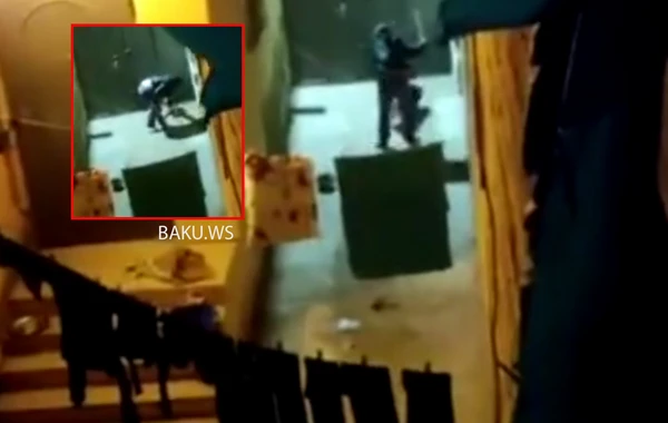 Bakıda kişi hər gün iti amansızlıqla döyür - VİDEO