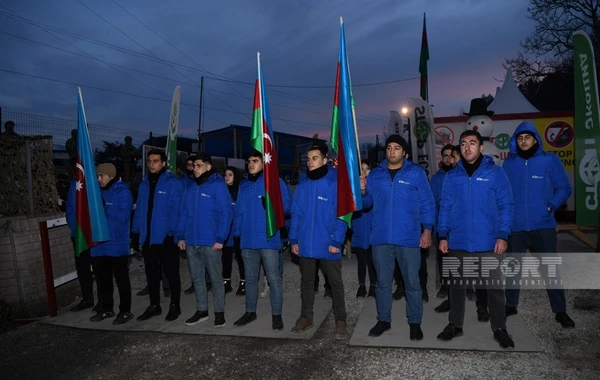 Xankəndi-Laçın yolunda aksiya 52 gecədir davam edir, etirazçıların əhval-ruhiyyəsi yüksəkdir - FOTO