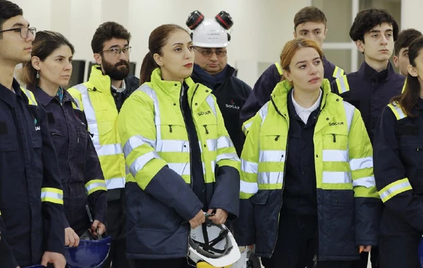 "Heydər Əliyev İli" və Gənclər Günü ilə əlaqədar könüllülərin SOCAR-da tədbiri keçirilib - FOTO
