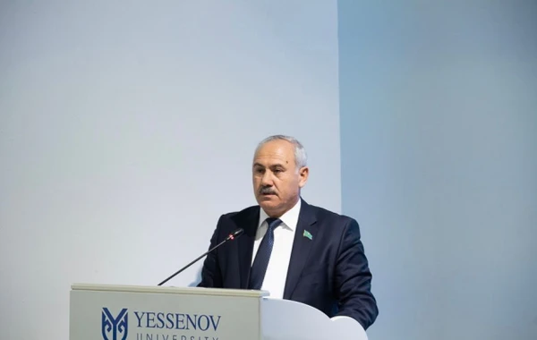 Aktau şəhərində Azərbaycan - Qazaxıstan gənclərinin həmrəylik forumu keçirilib - FOTO