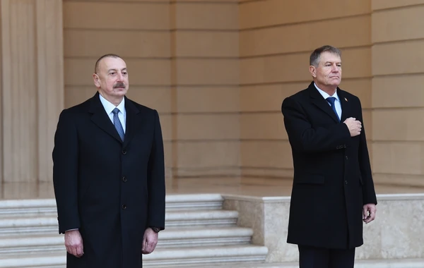Состоялась церемония официальной встречи Президента Румынии - ФОТО