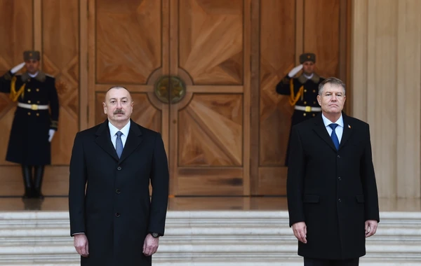 Состоялась церемония официальной встречи Президента Румынии - ФОТО