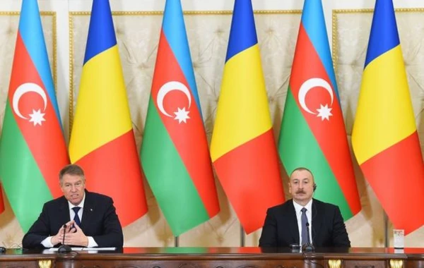 Президенты Азербайджана и Румынии выступили с заявлениями для прессы - ОБНОВЛЕНО + ФОТО
