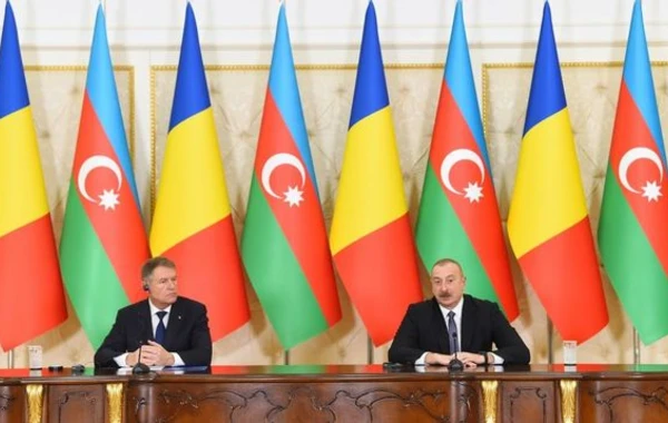 Президенты Азербайджана и Румынии выступили с заявлениями для прессы - ОБНОВЛЕНО + ФОТО