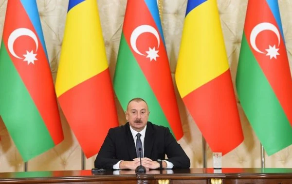 Президенты Азербайджана и Румынии выступили с заявлениями для прессы - ОБНОВЛЕНО + ФОТО