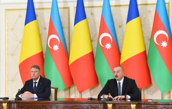 Президенты Азербайджана и Румынии выступили с заявлениями для прессы - ОБНОВЛЕНО + ФОТО