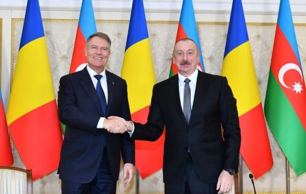 Президенты Азербайджана и Румынии выступили с заявлениями для прессы - ОБНОВЛЕНО + ФОТО
