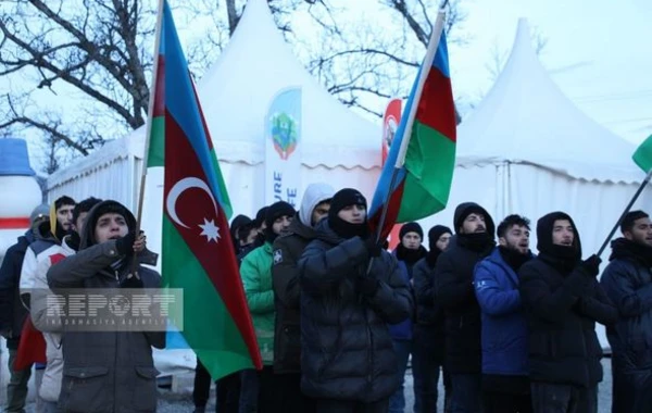 Xankəndi-Laçın yolunda sülhməramlıların 31 avtomobili maneəsiz keçib - FOTO - YENİLƏNİB