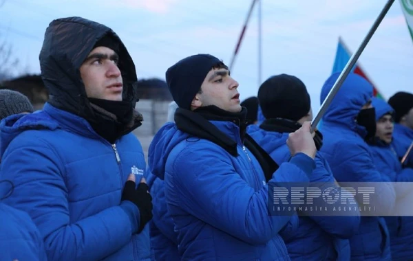 Экоактивисты проявляют высокую активность и на 57-й день акции на дороге Ханкенди-Лачын - ФОТО