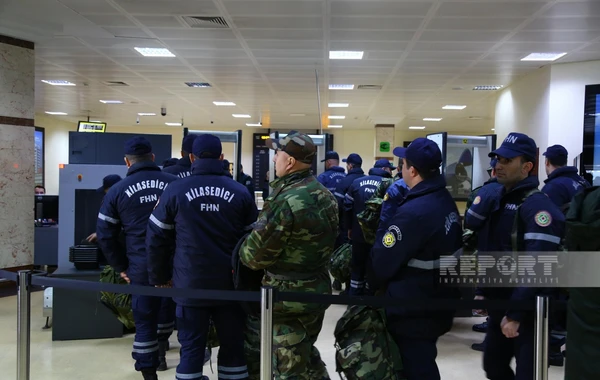 Prezidentin tapşırığı ilə Türkiyəyə yola düşən Azərbaycanın xilasetmə qrupu ünvana çatıb - FOTO