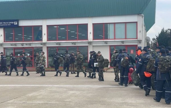 В Турцию прибудет очередная группа спасателей МЧС Азербайджана - ФОТО/ВИДЕО