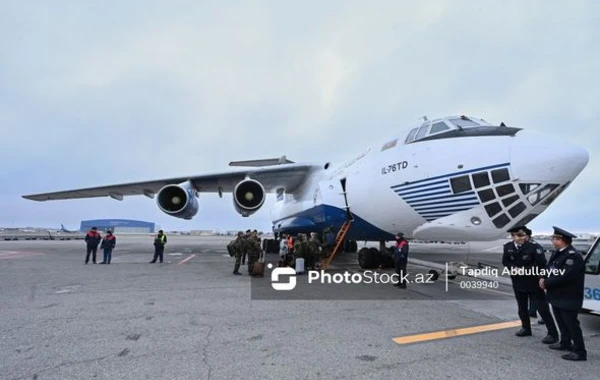 Очередная помощь МЧС Азербайджана отправлена в Турцию - ОБНОВЛЕНО + ФОТО