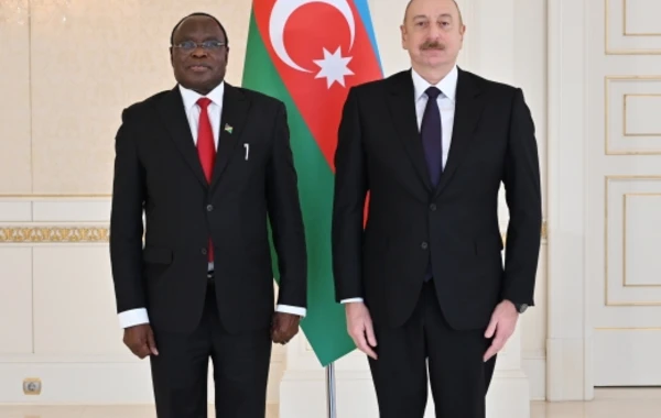 Azərbaycan Prezidenti Namibiya səfirinin etimadnaməsini qəbul edib - YENİLƏNİB - FOTO