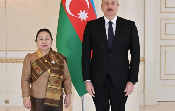 Azərbaycan Prezidenti Laosun yeni səfirinin etimadnaməsini qəbul edib - YENİLƏNİB - FOTO