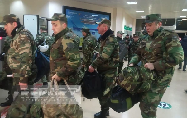 Очередная группа спасателей МЧС Азербайджана в составе 228 человек отправлена в Турцию - ФОТО