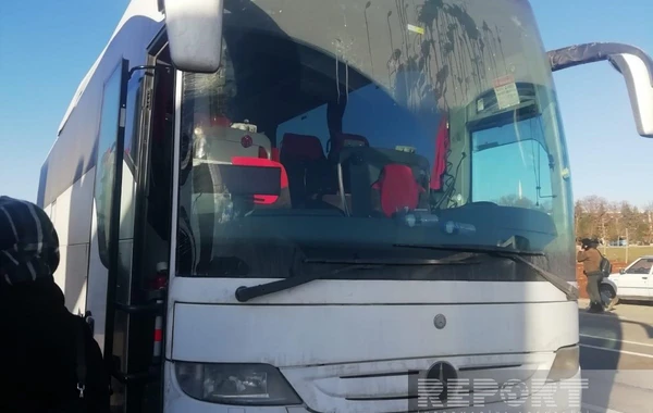 Граждане Азербайджана отправились из Газиантепа на родину - ФОТО