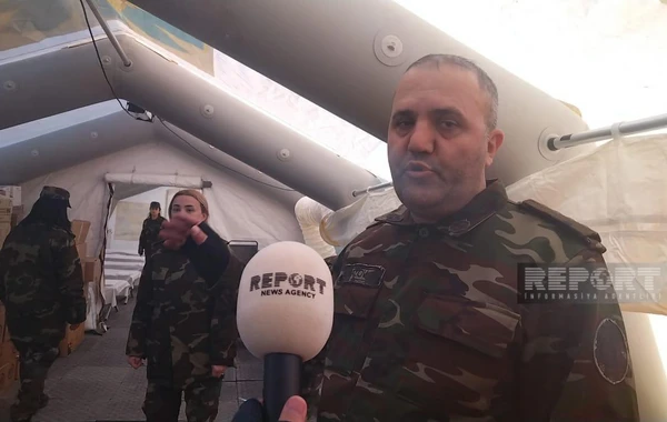 FHN-in kapitanı: "Türkiyədəki hospitalda zəlzələdən zərərçəkmiş 5 nəfəri qəbul etmişik" - FOTO