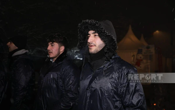 На дороге Ханкенди-Лачын продолжается акция протеста экоактивистов