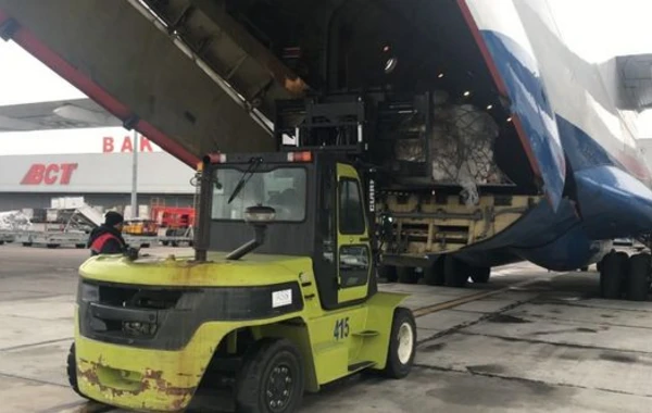 Очередная гуманитарная помощь МЧС Азербайджана отправлена в Турцию - ВИДЕО