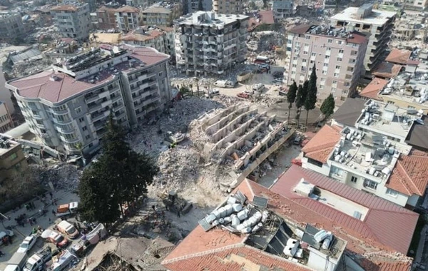 Hatayın ürəkağrıdan mənzərəsi - FOTO/VİDEO