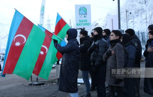 Xankəndi-Laçın yolunda sülhməramlıların avtomobillərinin hərəkətinə maneə yoxdur - FOTO - YENİLƏNİB