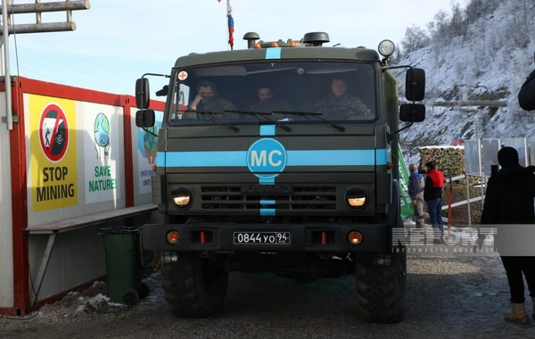 На дороге Ханкенди-Лачын созданы условия для беспрепятственного проезда автомобилей РМК - ФОТО