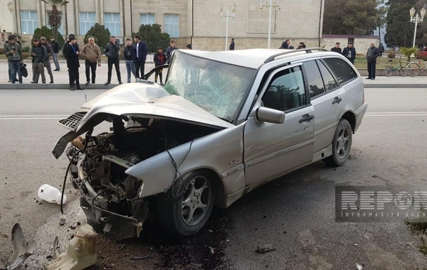 Zəncirvari yol qəzası - Yaralılar var - FOTO