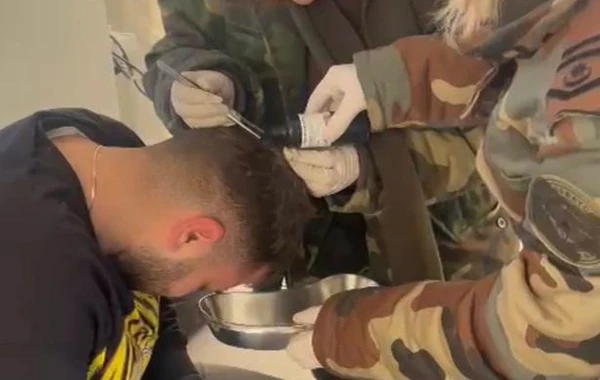 FHN-in Türkiyədəki mobil səhra hospitalında fasiləsiz xidmət davam etdirilir - FOTO/VİDEO