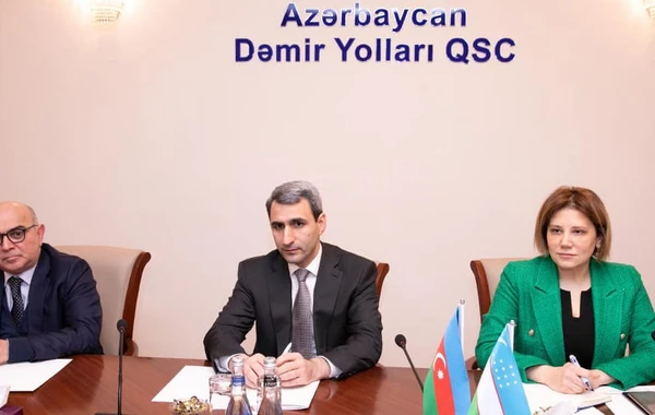 Özbəkistan nəqliyyat nazirinin müavini “Azərbaycan Dəmir Yolları” QSC-də olub - FOTO