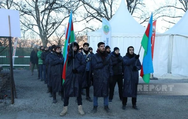 Акция на дороге Ханкенди-Лачын продолжается уже 65 дней - ФОТО