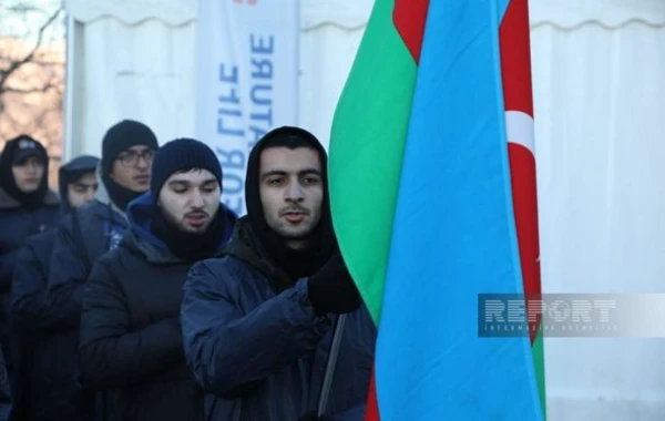 Акция на дороге Ханкенди-Лачын продолжается уже 65 дней - ФОТО