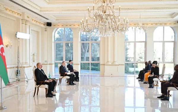 İlham Əliyev yeni səfirlərin etimadnamələrini qəbul edib - FOTO
