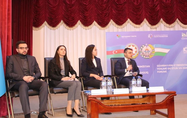 Daşkənddə "Azərbaycan-Özbəkistan Gənclərinin Dostluq və Əməkdaşlıq Forumu" keçirilib - FOTO