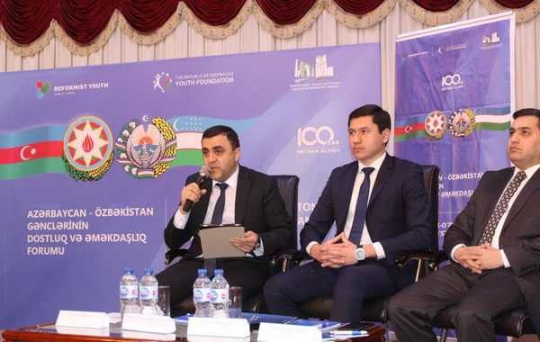 Daşkənddə "Azərbaycan-Özbəkistan Gənclərinin Dostluq və Əməkdaşlıq Forumu" keçirilib - FOTO