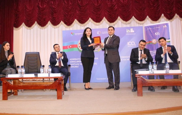 Daşkənddə "Azərbaycan-Özbəkistan Gənclərinin Dostluq və Əməkdaşlıq Forumu" keçirilib - FOTO