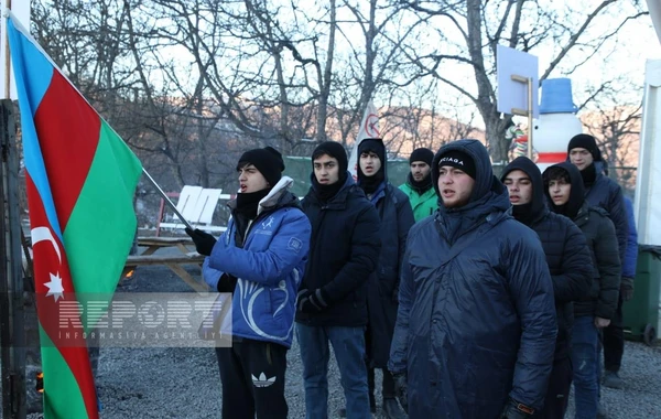 Акция на дороге Ханкенди-Лачын продолжается уже 66 дней - ФОТО