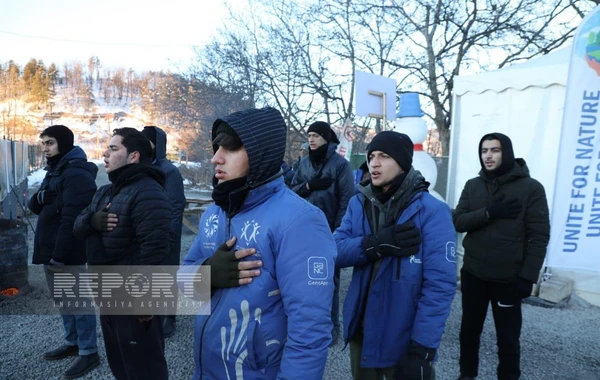 Акция на дороге Ханкенди-Лачын продолжается уже 66 дней - ФОТО