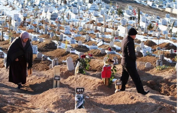Türkiyədəki kütləvi məzarlıqdan yayılan bu görüntülər ürək ağrıtdı - FOTO