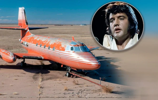 Elvis Preslinin köhnə təyyarəsi satıldı - FOTO