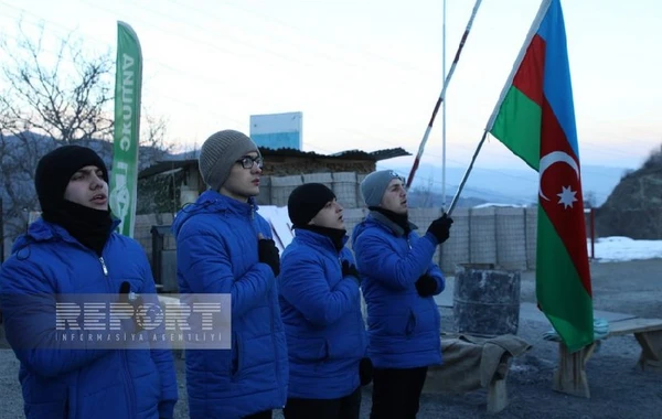Акция на дороге Ханкенди-Лачын продолжается уже 67 дней - ФОТО