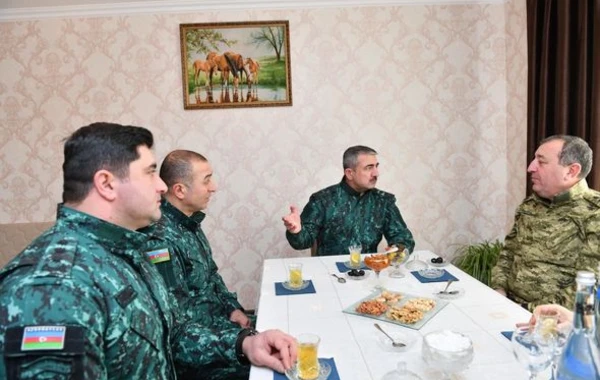 В воинской части ГПС в Джебраиле сданы в эксплуатацию жилые дома для пограничников - ФОТО