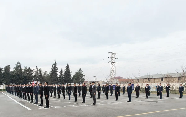 Вилаят Эйвазов провел прием граждан и строевой смотр в Джалилабаде - ВИДЕО