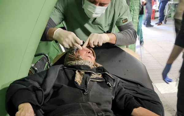 Hərbi tibb personalımızın Kahramanmaraşda fəaliyyəti davam edir - FOTO