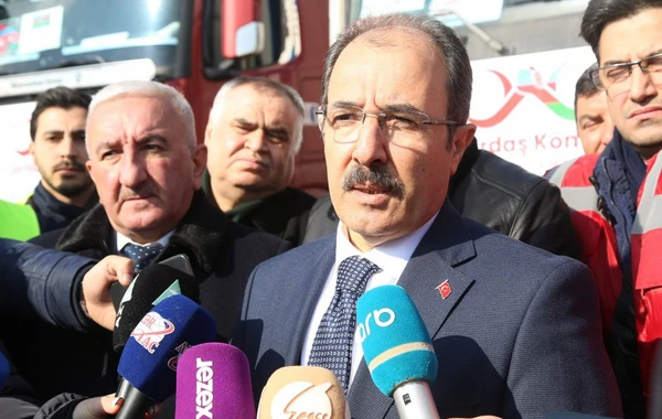 Cahit Bağçı: “Bu vaxtadək Azərbaycandan Türkiyəyə 750 tondan çox qida göndərilib”
