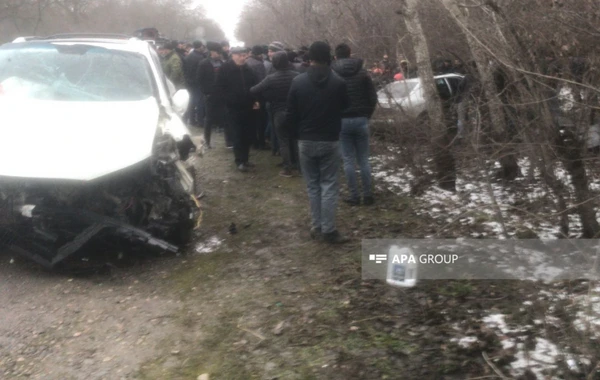 Xaçmazda ağır yol qəzası - 3 nəfər ölüb - FOTO