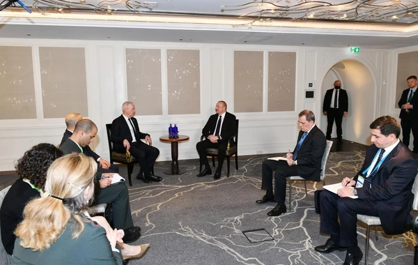 Prezident İlham Əliyevin Münxendə İsrailin müdafiə naziri ilə görüşü olub - FOTO - YENİLƏNİB
