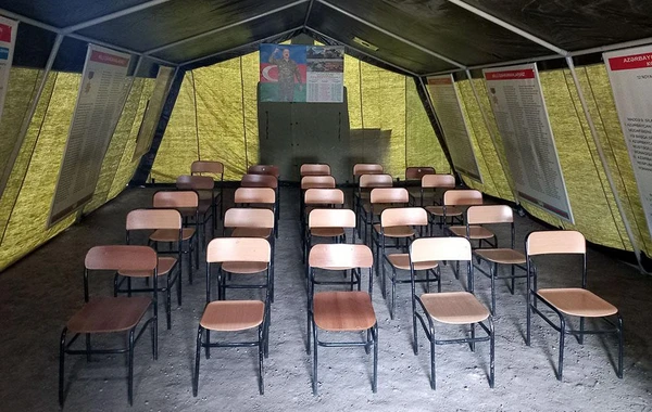 Azərbaycan Ordusunun səfərbərlik təminat bazasında komanda-qərargah təlimi keçirilib - FOTO/VİDEO