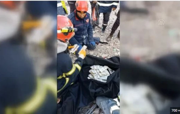 Türkiyədə dağıntılar altından 2 milyon dollar tapıldı - FOTO/VİDEO